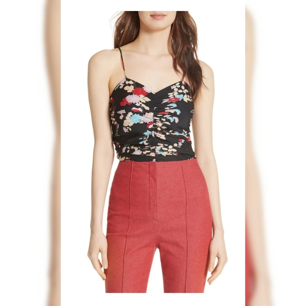 Diane Von Furstenberg Floral Bodysuit